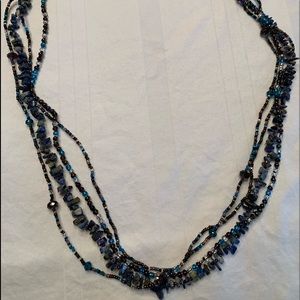 4-strand beaded necklace